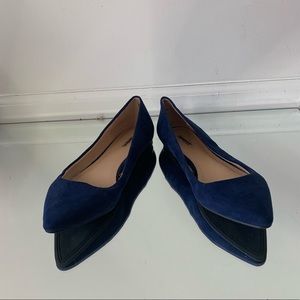 Express Blue Flats